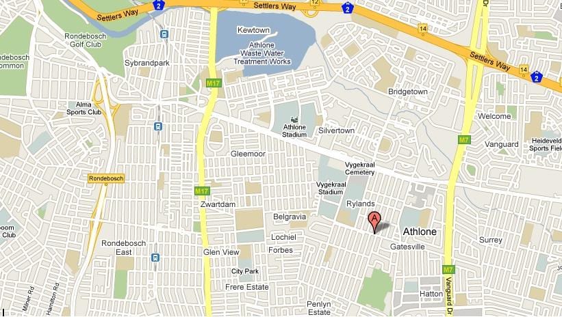 karte athlone Cape Town