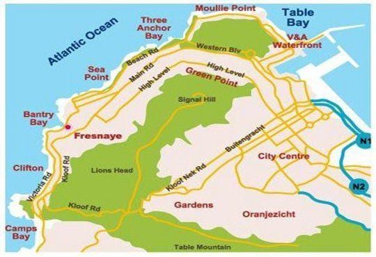 karte bantry bay Cape Town