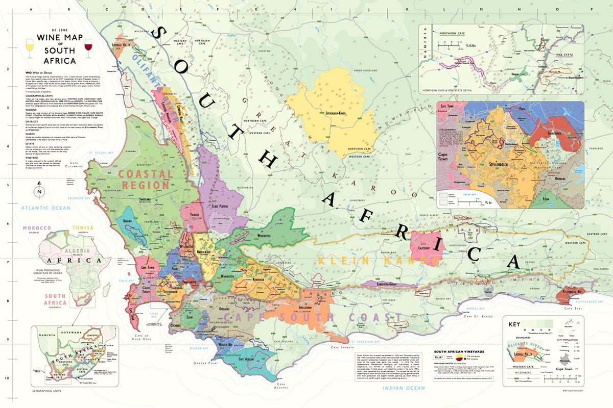 karte franschhoek pagrabu