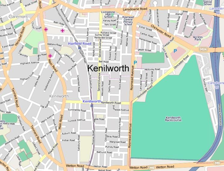 karte kenilworth Cape Town
