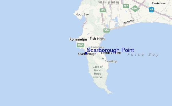 karte scarborough Cape Town