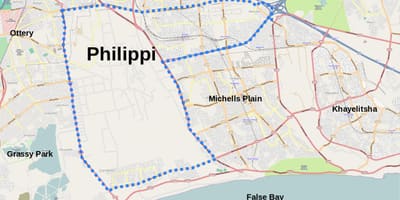 Karte aizbraucām Cape Town