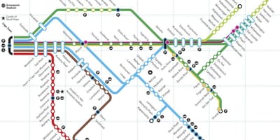Cape Town stacija map