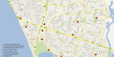 Karte tabulu skatīt Cape Town